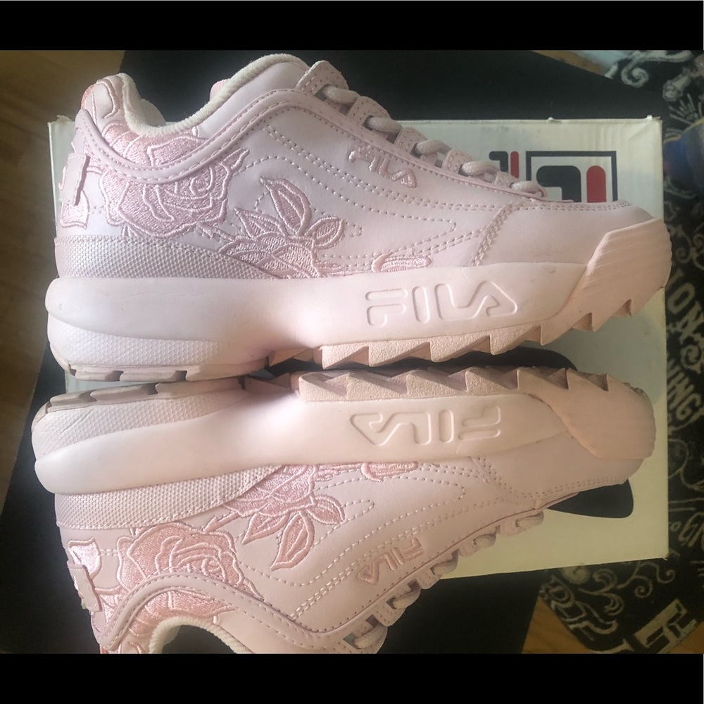 Plush Pink FILA’S